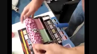 غلطک مخزن دار(غلطک طرح دار رنگ آمیزی)