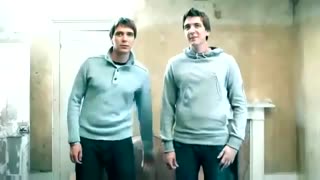 James and Oliver Phelps "how to play 'The Deathly Hallows, Part I to 'Kinect'