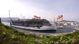 تایم لپس ساخت کشتی تفریحی