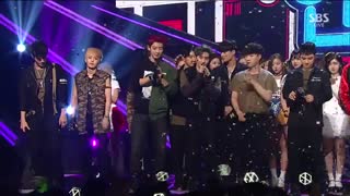 (HD )سومین برد Exo با آهنگ Monster در Inkigayo