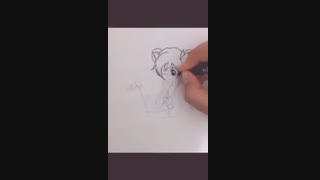 آموزش کشیدن یه دختر انیمه ای به اسم کیور دریم