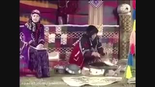 آتش گرفتن زن در برنامه زنده