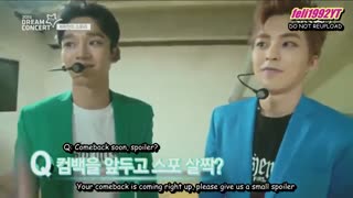 پشت صحنهDream concert از EXO با زیرنویس انگلیسی