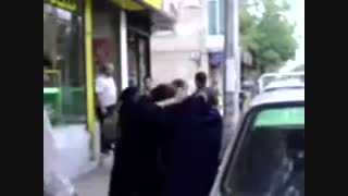 دعوای دخترا در تهران
