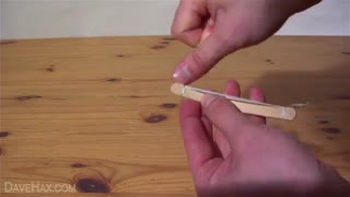 چطور یک تیر و کمان کوچک بسازیم؟