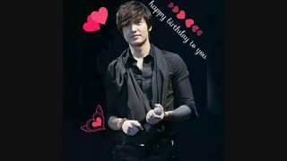 دومین ویدیو ی فرستاده شده برای تولد مین هو