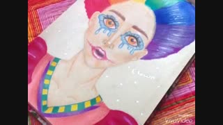 نقاشی ذهنی من از دلقک