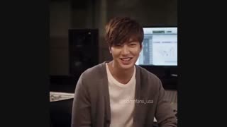 الهی من فدای شکل حرف زدنت شــم... شیرین زبونم! (#لی مین هو)