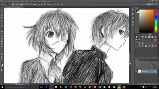 نقاشی کامپیوتری از انیمه معروف دیگری(anither)