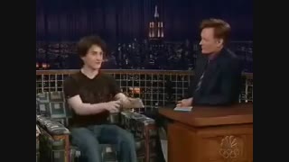 لحظات شاد دنیل رادکلیف(هری پاتر)