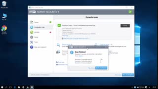 آموزش ESET Smart Security 5 پویش (اسکن) رایانه