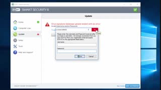 آموزش ESET Smart Security 6 به روز رسانی نرم افزار
