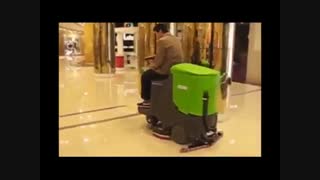 کاربرد دستگاه زمین شوی-اسکرابر-در پاکسازی مراکز تجاری
