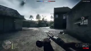 گیم‌پلی آلفا Battlefield 1 با کارت گرافیک GTX 1080