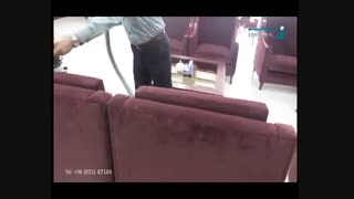 دستگاه مبل شور صنعتی آب گرم sabrina hot fom - مبل شوی صنعتی