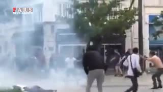 ضرب و شتم در یورو 2016