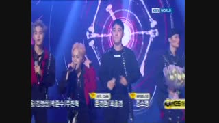 پارت برنده شدن EXO در Music bank