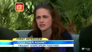 (EXCLUSIVE) Robert Pattinson Kristen Stewart