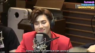 Sunny FM Date Radio with EXO.ENG SUB.PART 1