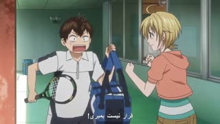قسمت پنجم انیمه بسیار زیبای ورزشی Baby Steps هارد ساب فارسی