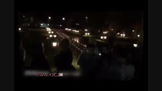 روشن کردن شمع توسط هنرمندان در موزه سینما به یاد عباس کیا رستمی