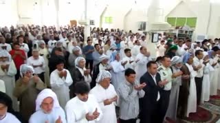 نماز عید فطر به طور باشکوه در شهر بستان برگزار گردید