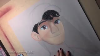 سرعت نقاشی(6 ابرقهرمان)-تاداشی هامادا