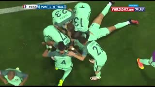 گل تماشایی رونالدو؛ پرتغال - ولز