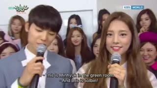 Unnies Music Bank interview