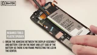 اموزش تعویض باطری سامسونگ گلکسی s6 edge