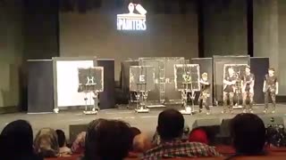 جشنواره یکدلی ایران و کره در برج میلاد 5 (منبع:کانال آیه جان در تلگرام)