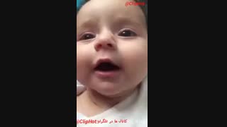 نوزاد بامزه