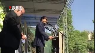 اظهارات اصغر فرهادی در مراسم تشییع کیارستمی