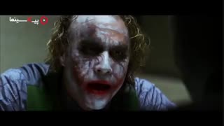 سکانس بازجویی بتمن از جوکر در فیلم شوالیه تاریکی(The Dark Knight,2008)