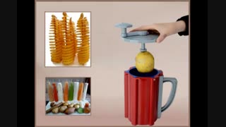 سیب زمینی خرد کن فنری