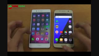 تست سرعت  Huawei P9 Lite vs Samsung Galaxy S7 - پارسیس موبایل