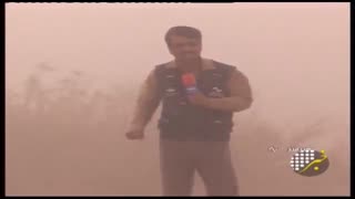 دفن شدن 400 خانه در سیستان و بلوچستان به خاطر طوفان