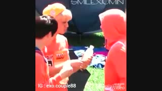 حسودی سهون جان..یه ویدیو کاپل فوق العده هونهانی..hunhan..)exo)اکسو