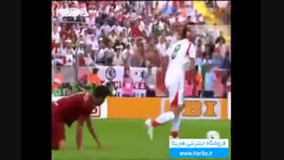 محو شدن رونالدو توسط علی کریمی