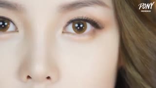 یک نمونه از ارایش های محشر پونی ارتیست معروف و میکاپ کره جنوبی ^__^