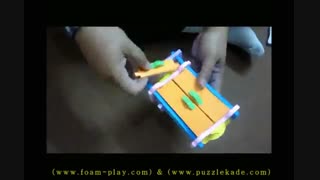 مبلمان بازی کودک(پازل سه بعدی)