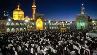 تایم لپس بسیار دیدنی از حرم امام رضا HD