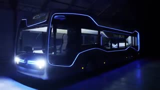 مرسدس بنز از اتوبوس خودران رونمایی کرد