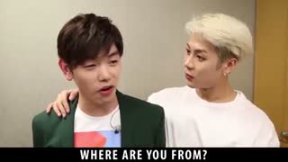jackson (got7) & Eric nam