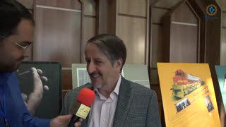 مصاحبه با آقای ثمره هاشمی در مراسم بزرگداشت شهیدان رجایی و باهنر