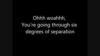 آهنگ  six degrees of separation (درخواستى)