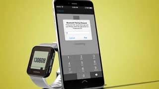 مطابقت پیدا کردن ساعت گارمین فوررانر 35 با تلفن هوشمند