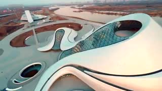 طرح منتشر شده‌ی سالن نمایش هاربین شهر پوسان