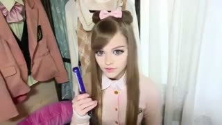 ❇Dakota rose hair style ❇مدل موی دخترانه