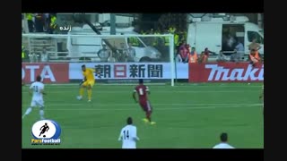 گل جنجالی قوچان نژاد دقیقه ۹۳ ایران به قطر